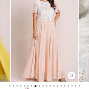 Amelia Full Pink Maxi Skirt - Small / Pink​​​​​​